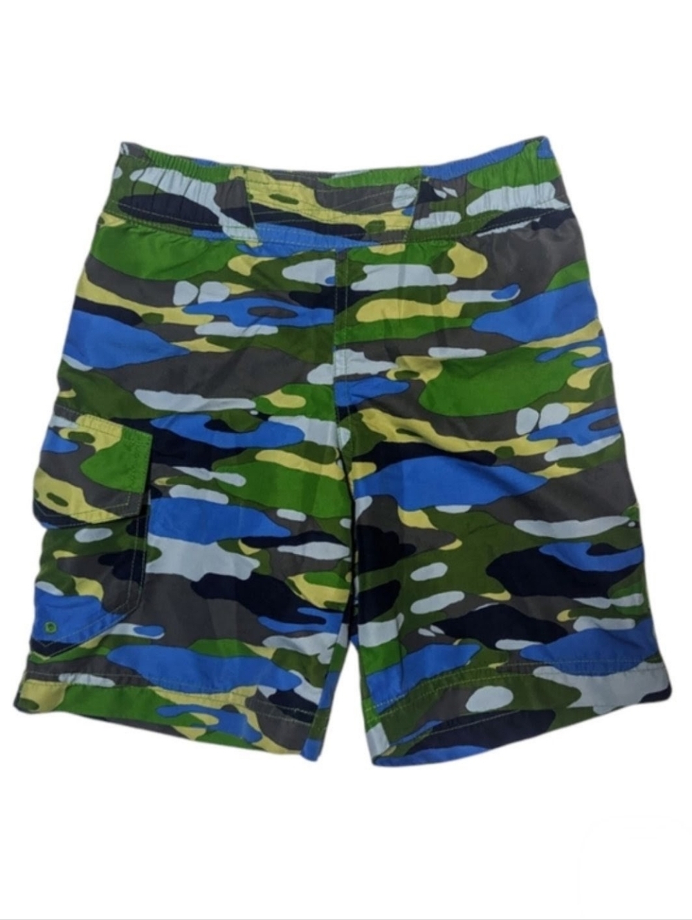 Columbia Boy's Camo Swim Trunks